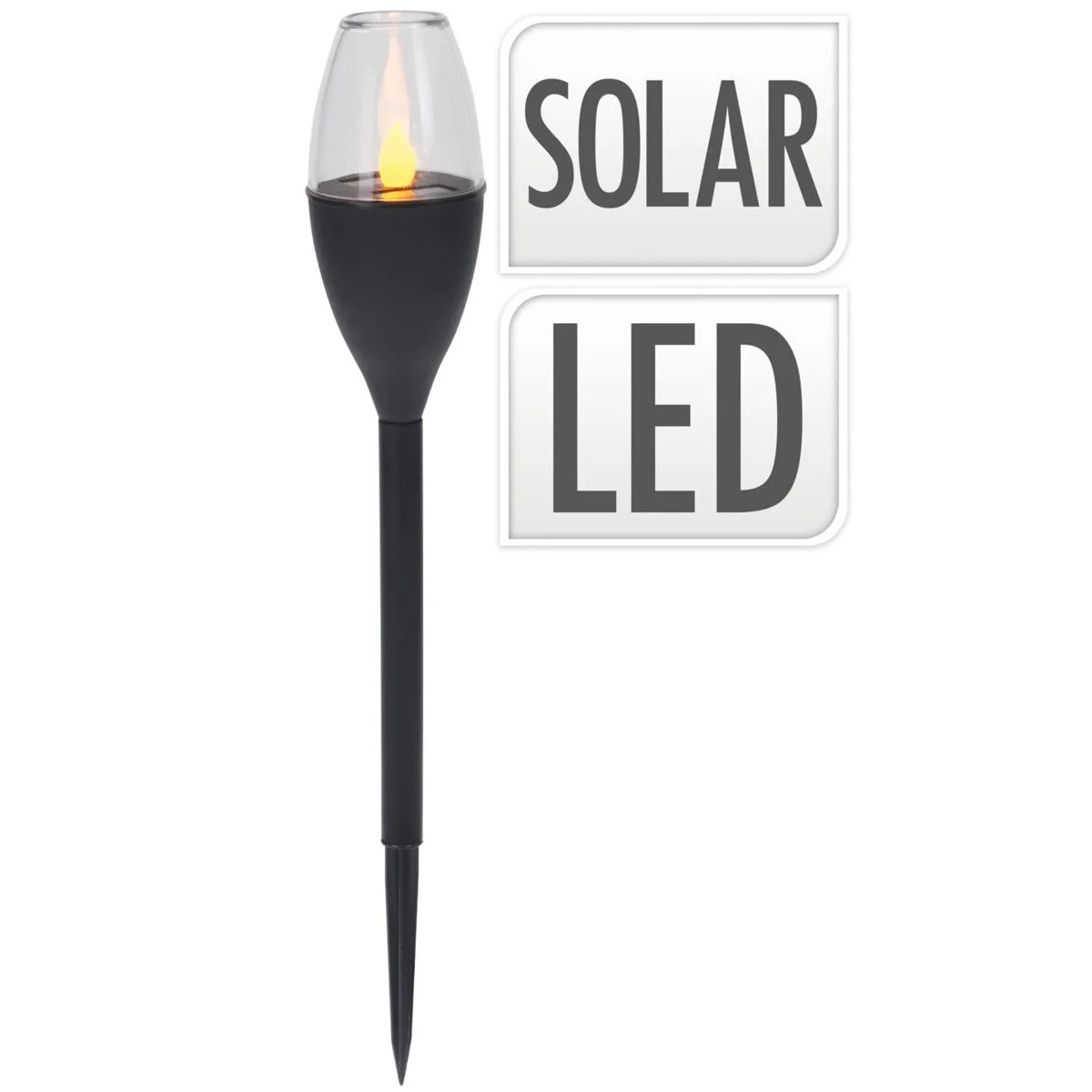 Фонарь садовый на солн.батарее 6,3х37 см DX9300180 К