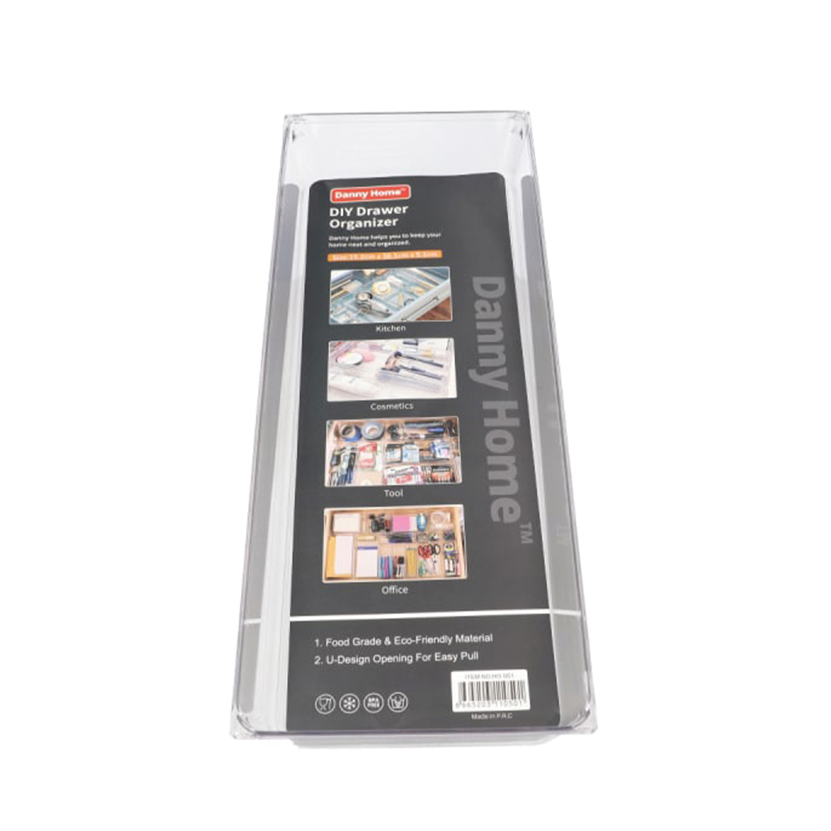 Ящик для хранения продуктов в холодильнике DH 15,2х38,1х5,1 см HO-046