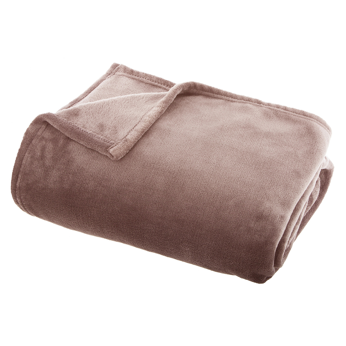 Плед Atmosphera 130х180 см фланель розовый 156047P