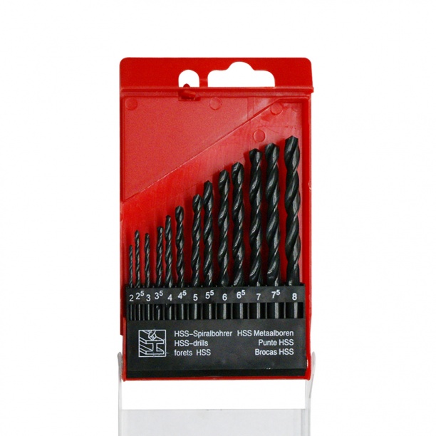 Набор сверл по мет. 13шт 2-8мм HSS ВОЛАТ