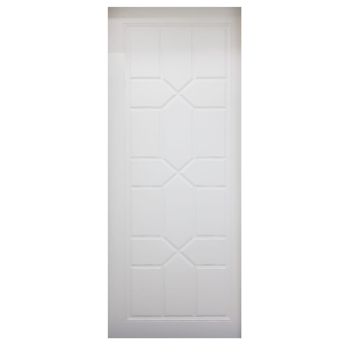 Дверное полотно Смальта 15 эмаль белая ПГ 70