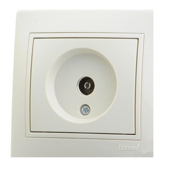 Розетка MIRA 701 0202 130 ТВ окон бел.с вст. с/у