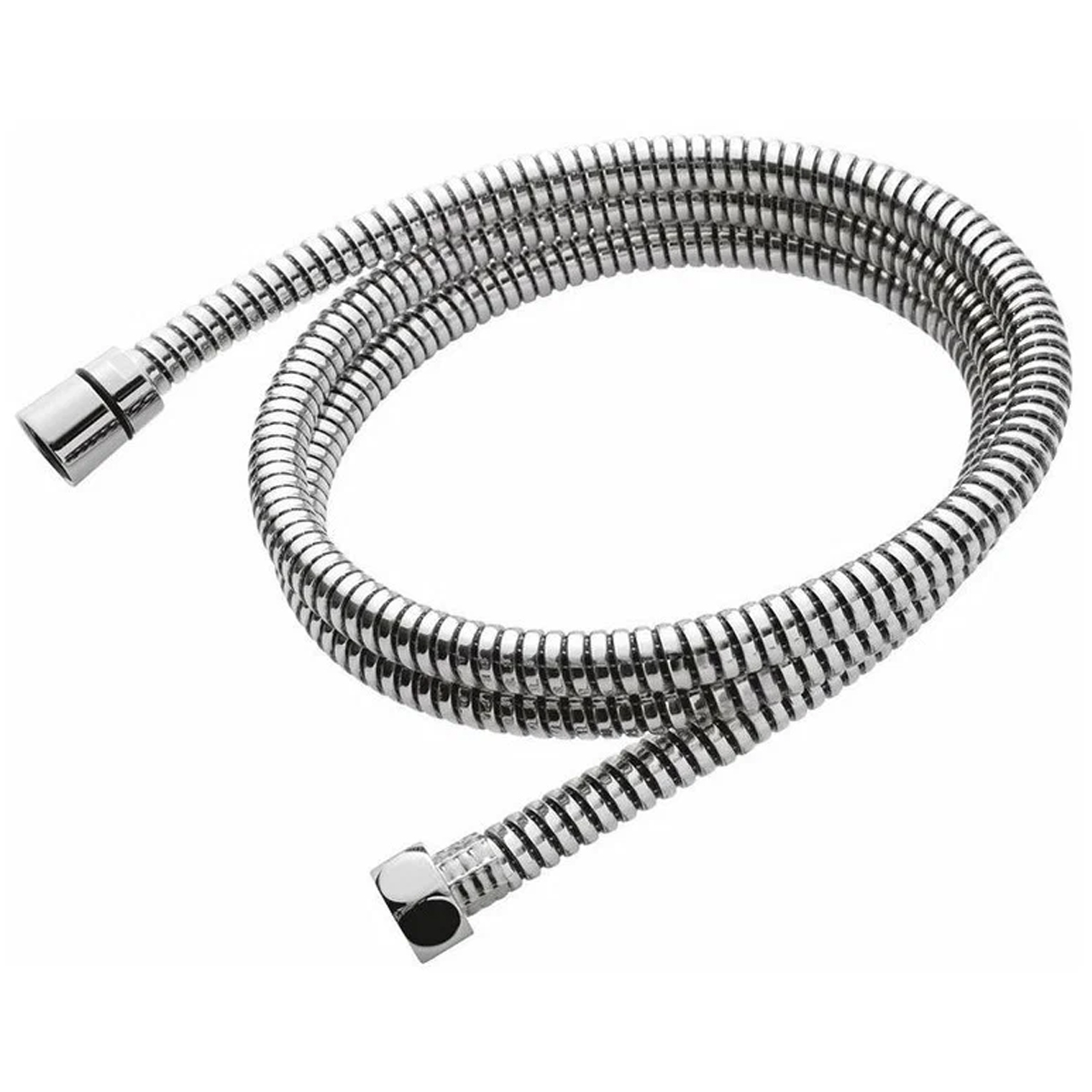 Душевой шланг 1500, прозрачный, хром VODA VPSH15