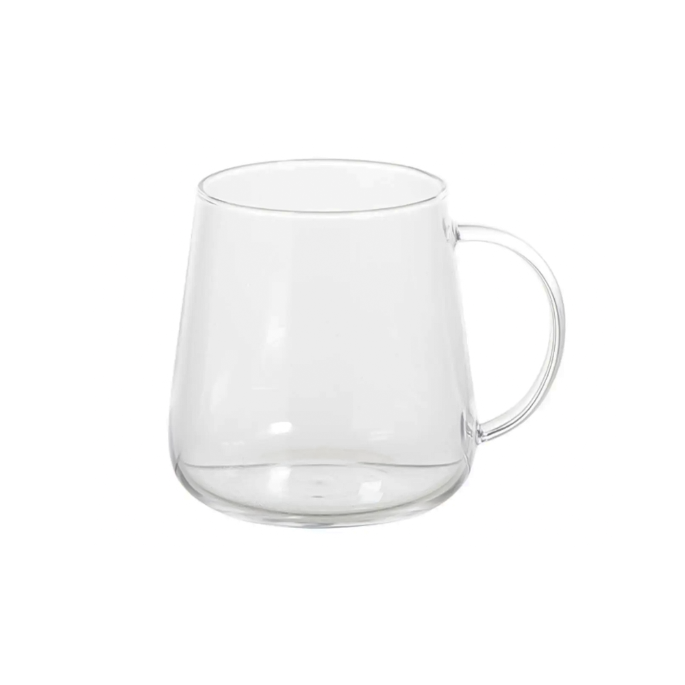 Кружка DH 450 мл прозрачная стекло XF003-18T