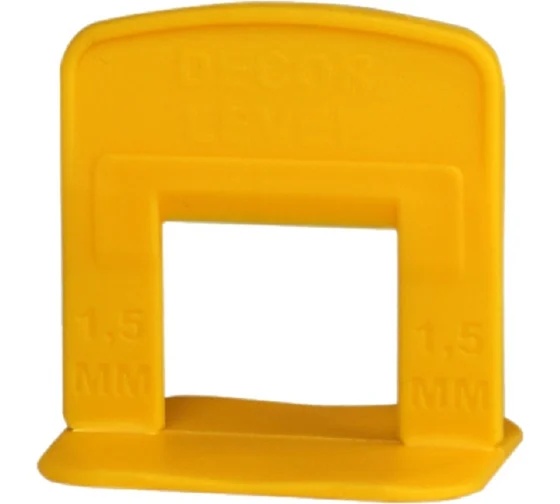 СВП Зажим "Ворота" 1,5 мм DЕCOR LEVEL 100 шт, пакет (для крупноформатной плитки)