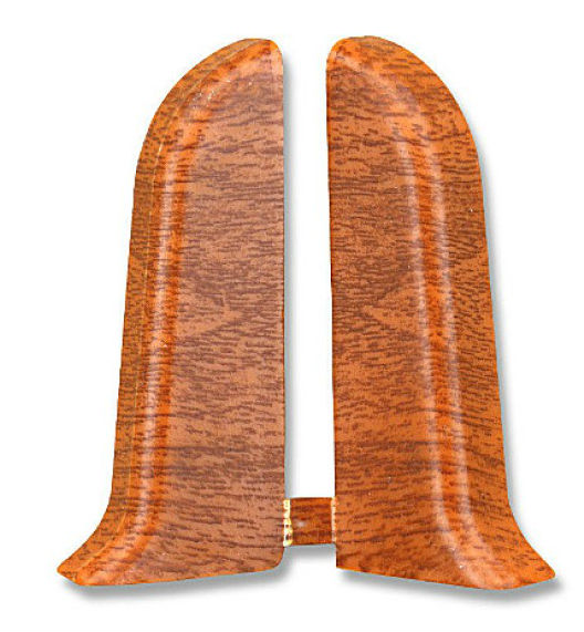 Торцевые для плинтуса 55мм "Идеал Комфорт", 341 Ольха шт.