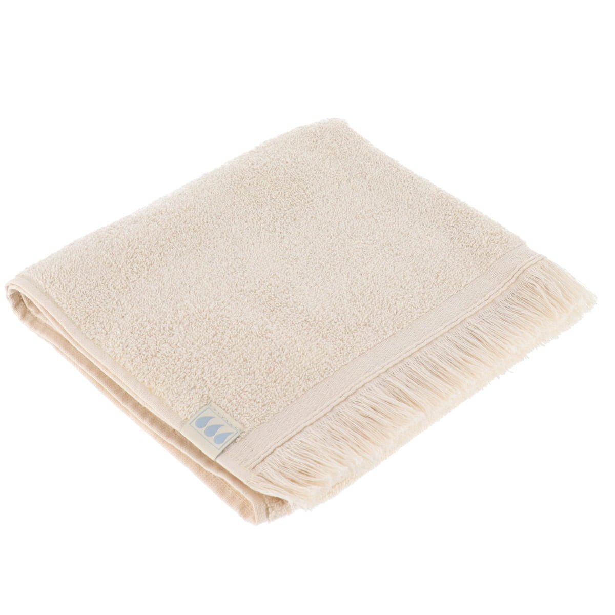 Полотенце Tendance 50х90 см бежевый с бахрамой 7033104