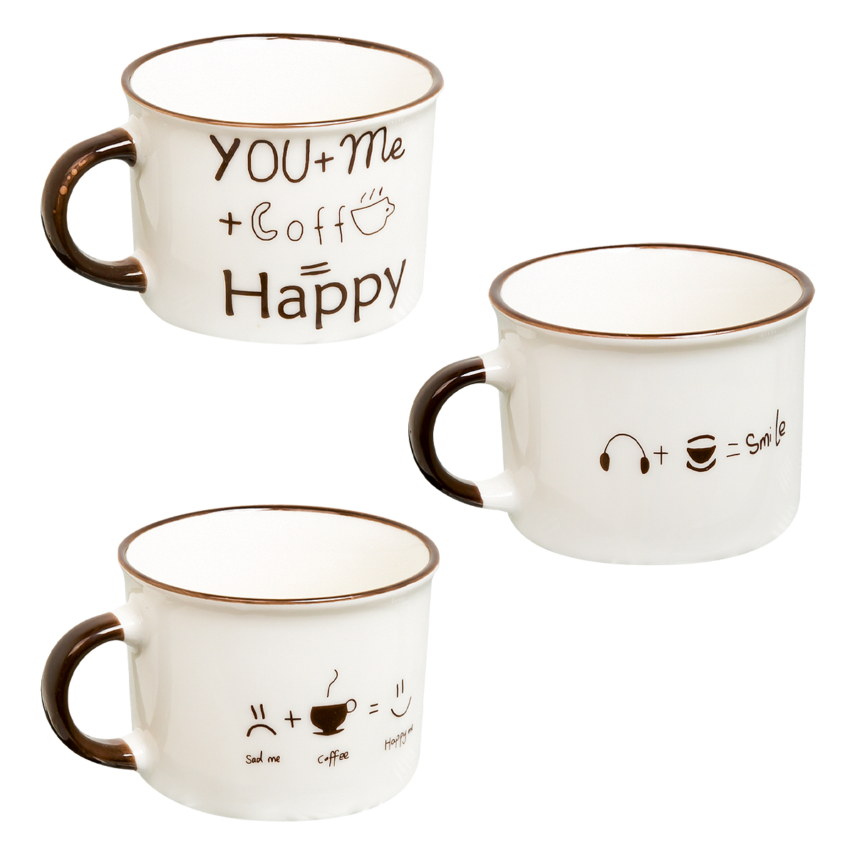 Кружка Coffee 160 мл 4 диз в ассортименте SDM027-1833 PRC