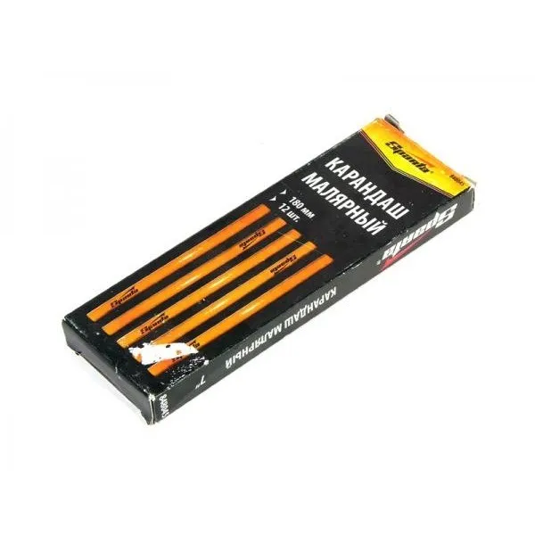 Карандаш малярный, 180 мм, в упаковке 12 шт.// SPARTA