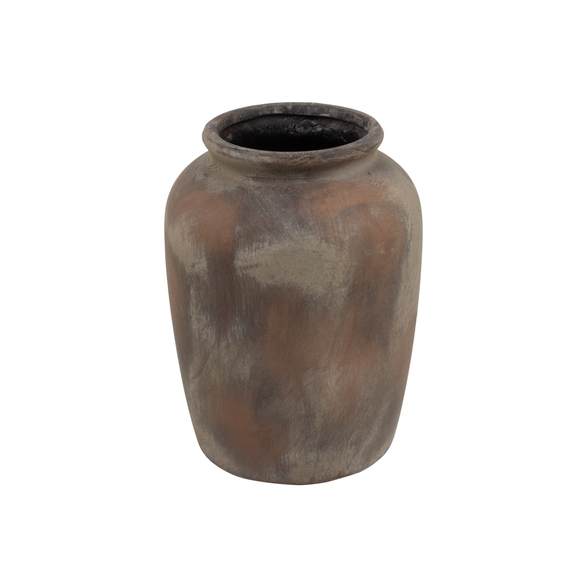 Ваза керамическая DH 14,3х14,3х19,8см коричневый HP11-22