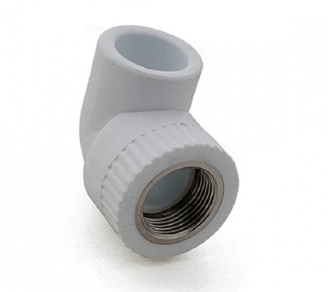 Угольник комб. внутр.резьба 32х1", серый РТП