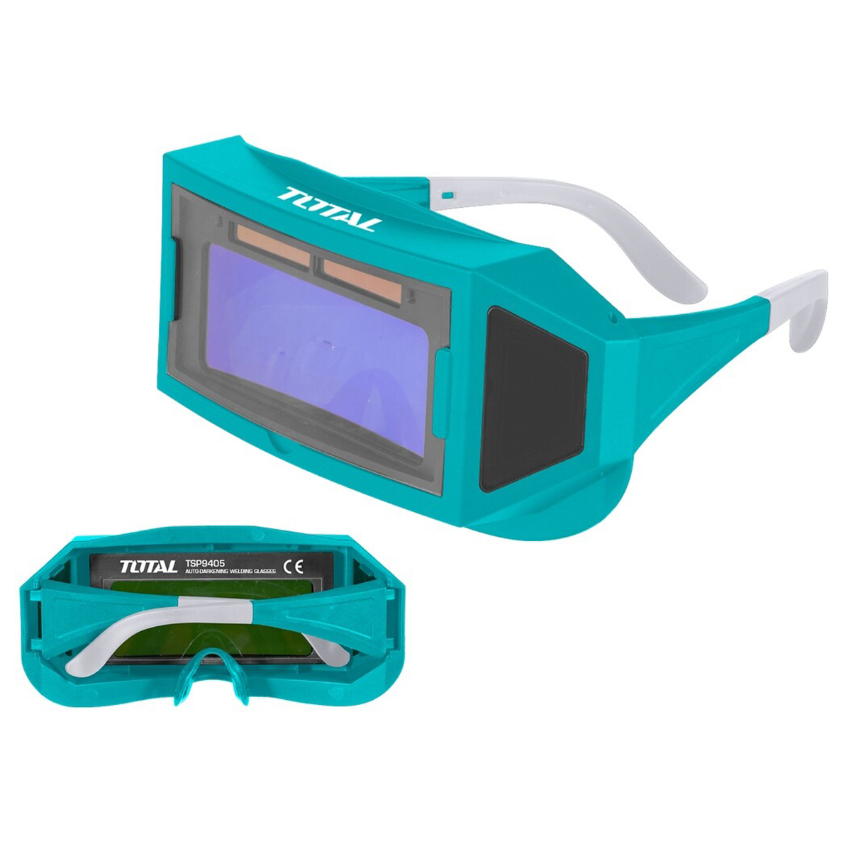 Очки сварочные автозатемняющиеся  "ТОТАL" TSP9405