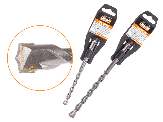 Бур GEPARD 6х150х210 мм (сверло) SDS-plus