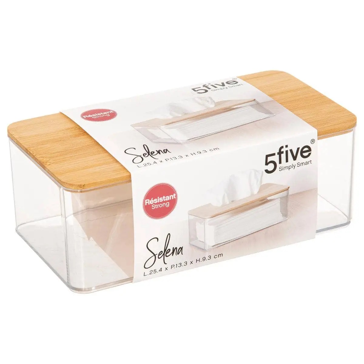 Органайзер для салфеток 5Five SELENA 25,4х9,3х13,3 см 174684 Органайзер для салфеток 5Five SELENA 25,4х9,3х13,3 см 174684