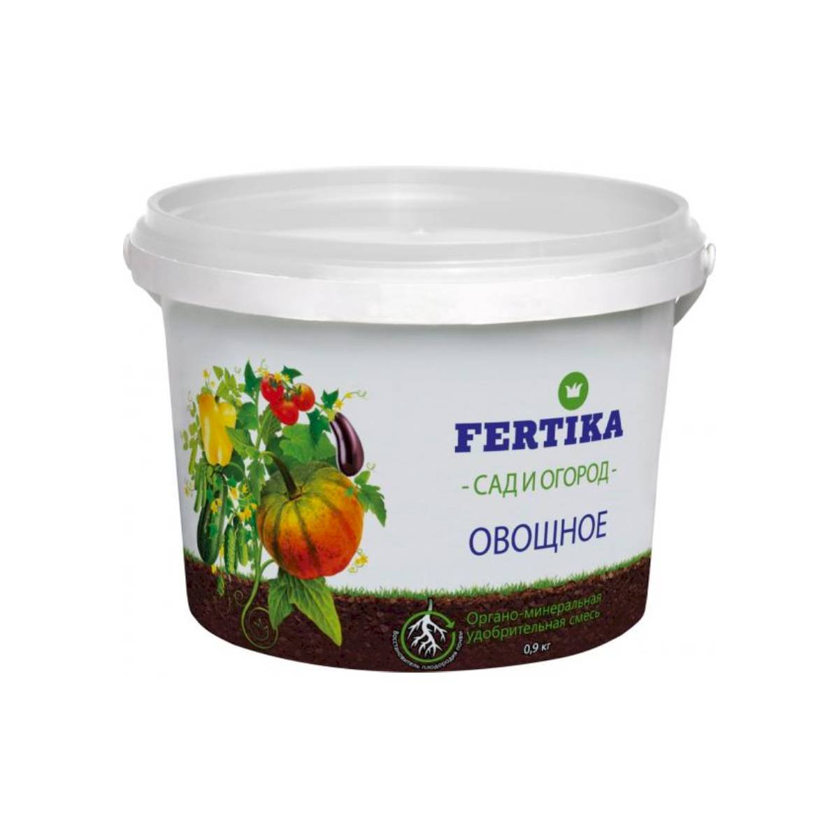 Удобрение органо-минеральное Fertika  Овощное, 0,9 кг