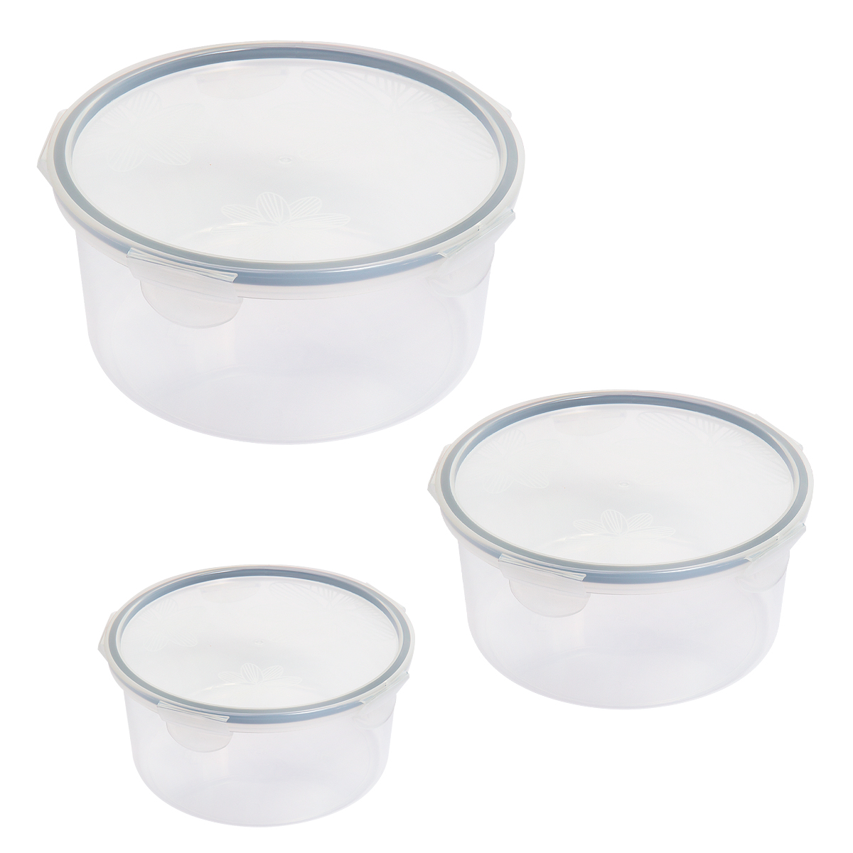 Набор контейнеров Lili 3 шт круглые 2395 PRC