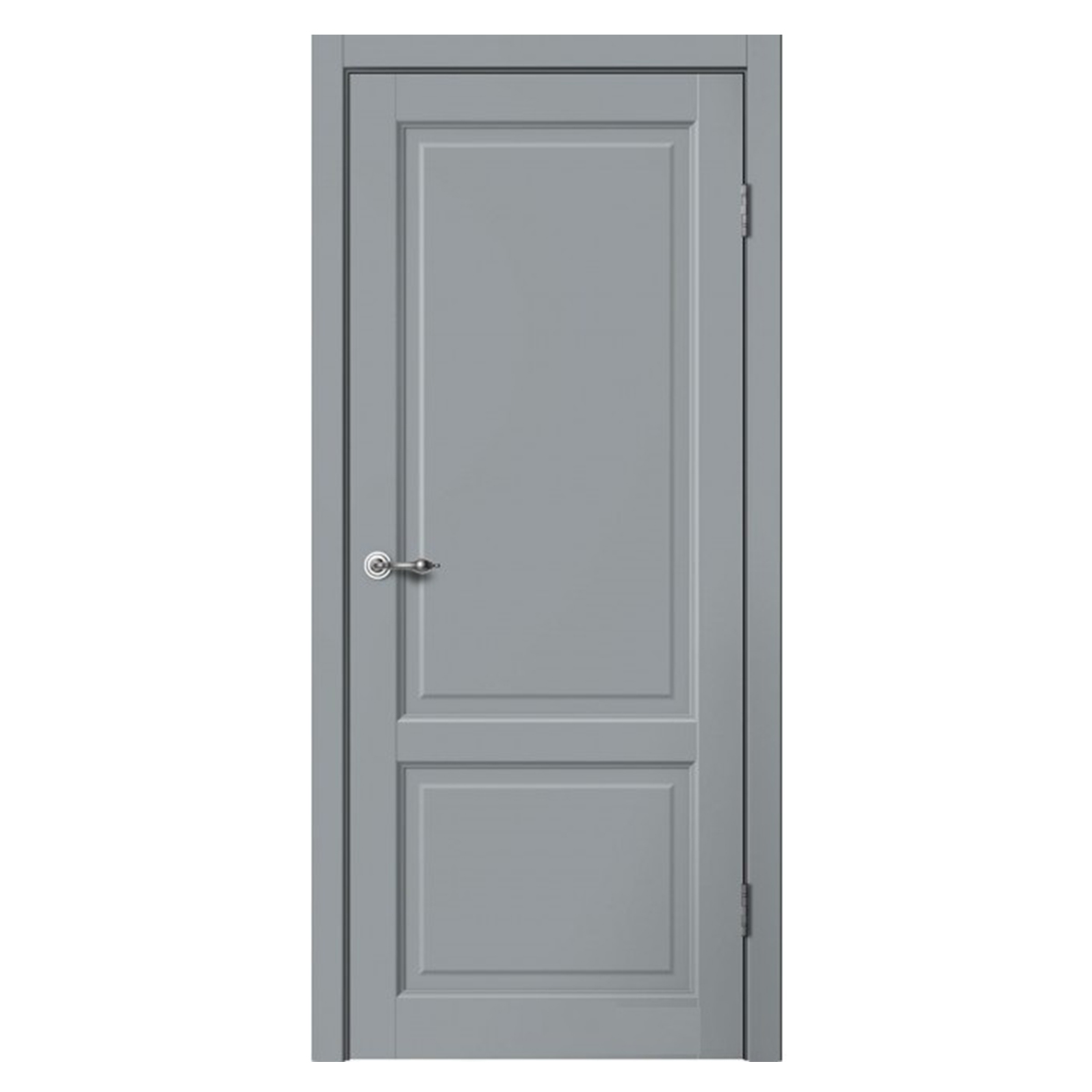C02 Полотно дверное глухое 800 Эмалит серый