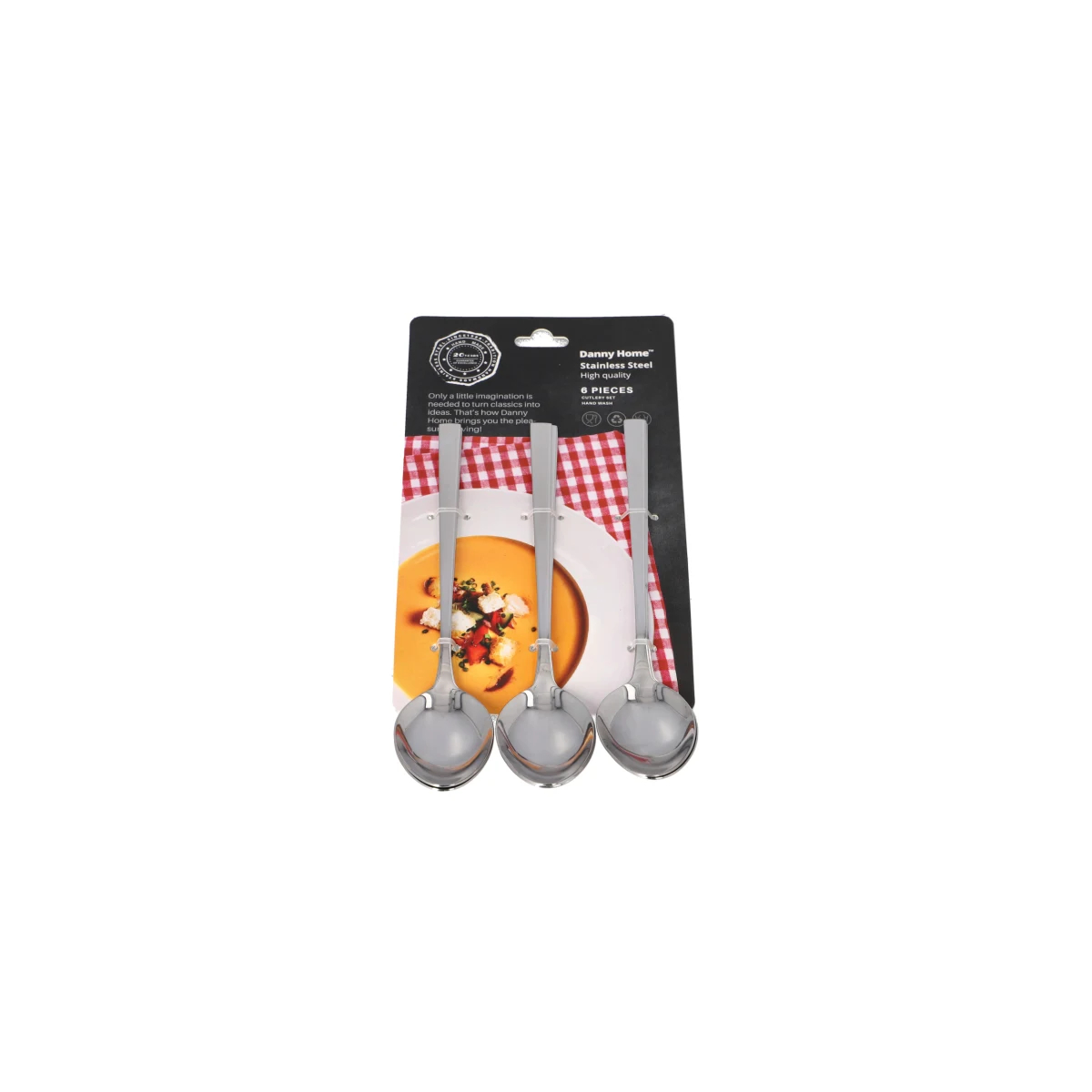 Набор столовых ложек DH 6 шт. хром RD041-2