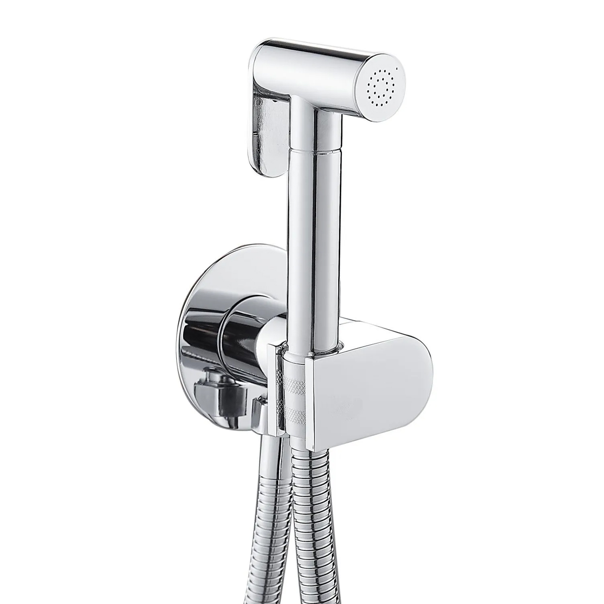 Гигиенический душ со смесителем, встраиваемый, хром ESKO SMH03