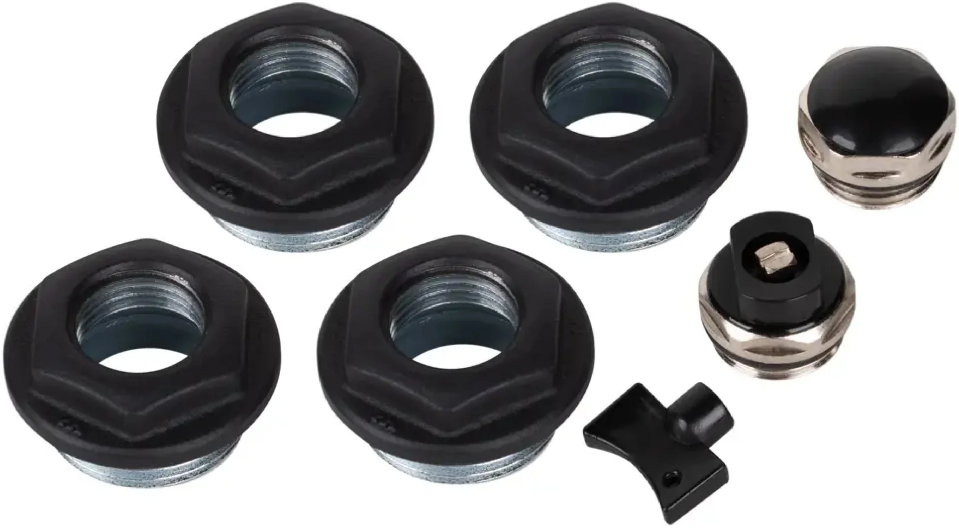 Комплект монтажный Royal Thermo 1”х 1/2" черный (Новый)