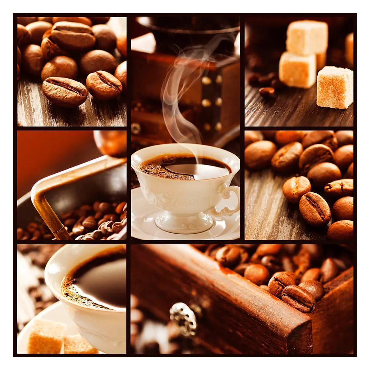 Канвас IDEA Кофе I 40х40 см CT3-49