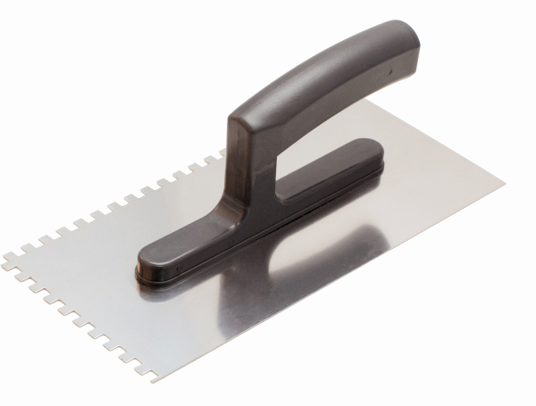 Кельма зубчатая 6х6, нерж сталь