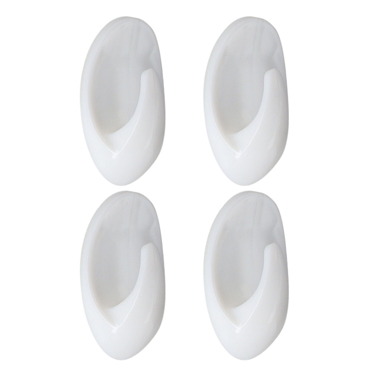 Набор крючков для ванной Tendance 4 шт белый 9041100