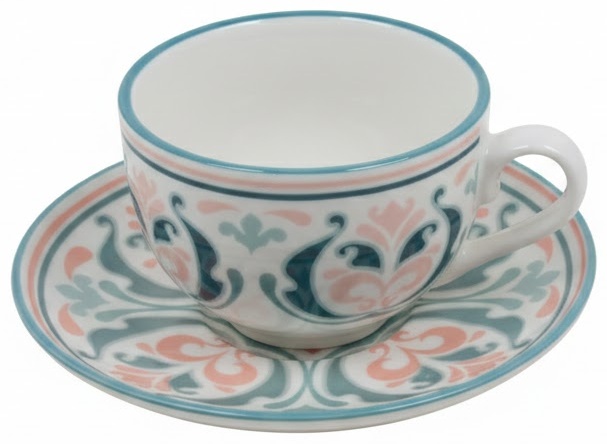 Чайная пара DH Antique Bloom 220 мл SF14-08