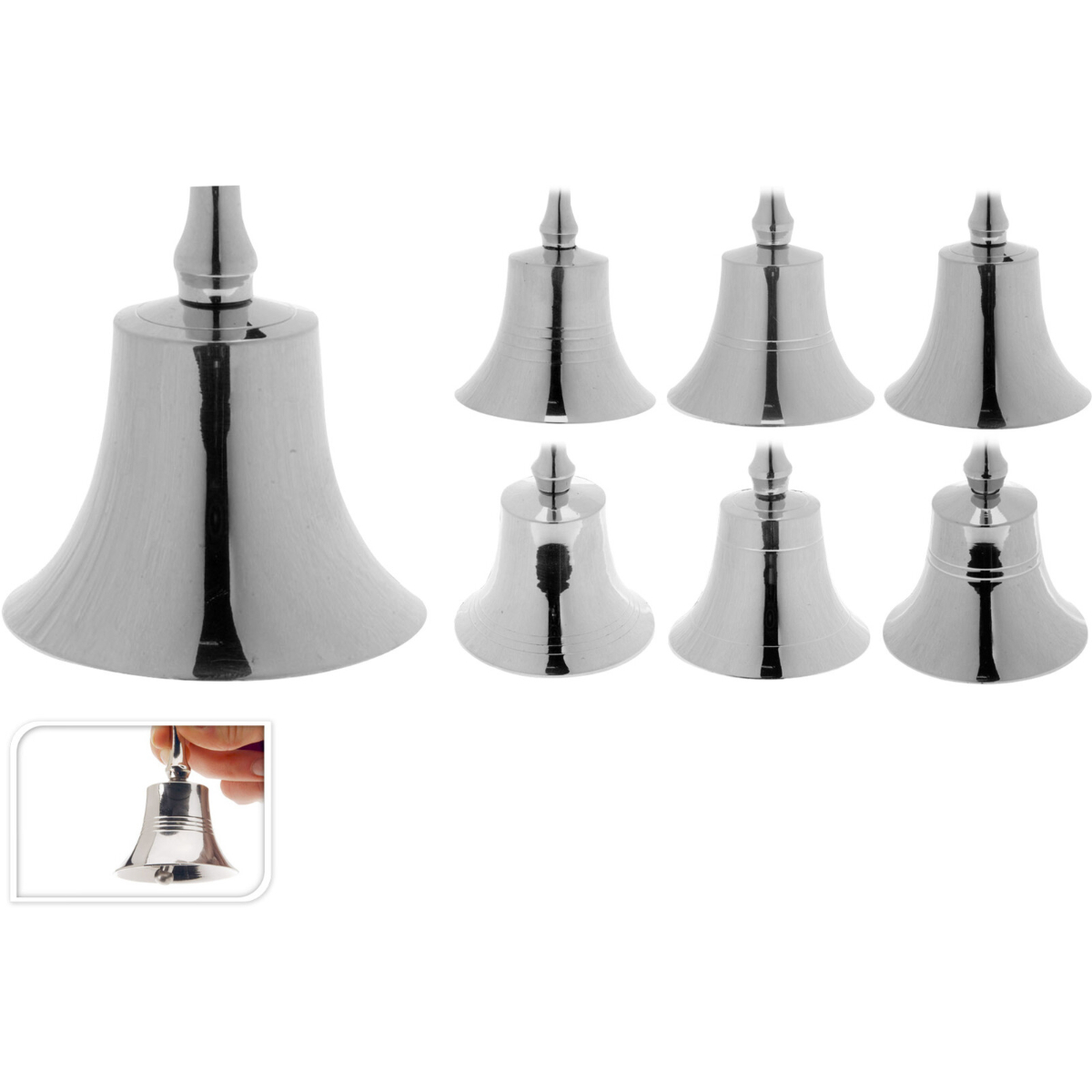 Колокольчик 11 см 6 видов в ассортименте A98022220 К Колокольчик 11 см 6 видов в ассортименте A98022220 К