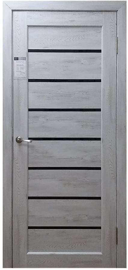 Дверное полотно Рада Линия Ель Альпийская ст.черн. 900мм Дверное полотно Рада Линия Ель Альпийская ст.черн. 900мм