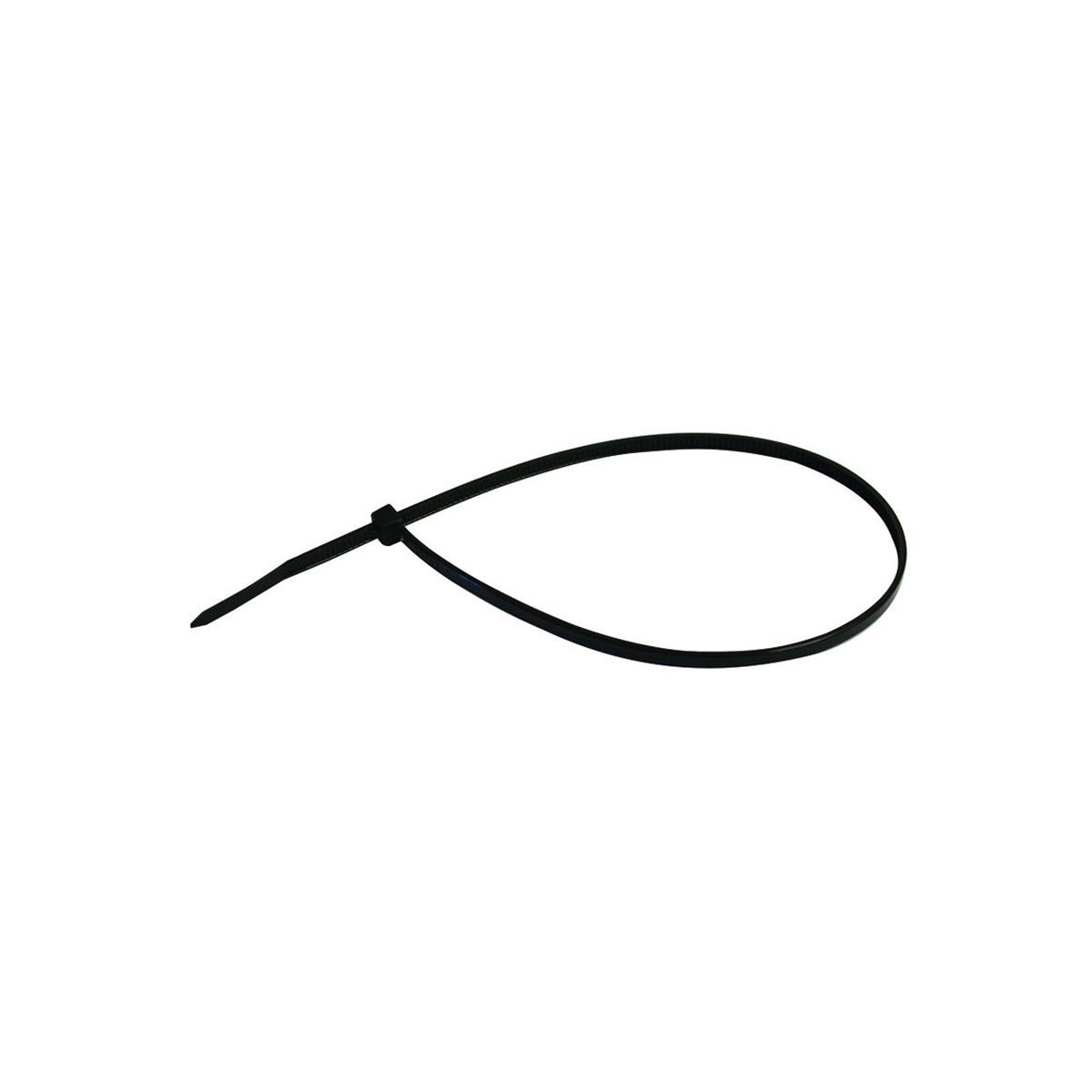 Хомут-стяжка 4.8х350 мм черный (100 шт в уп.) STARFIX, арт.SMP-55321-100