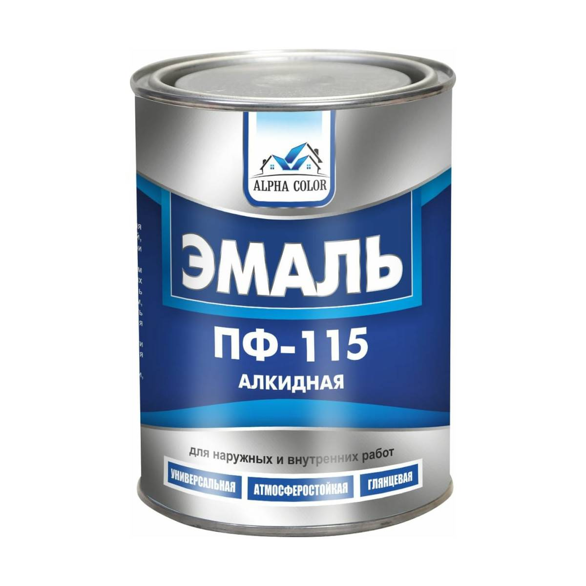Эмаль вишня ПФ 115 Alpha Color 0,8кг Эмаль вишня ПФ 115 Alpha Color 0,8кг