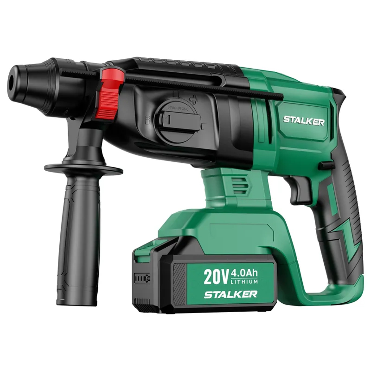 Перфоратор аккумуляторный бесщеточный  STALKER RH20 Li BL