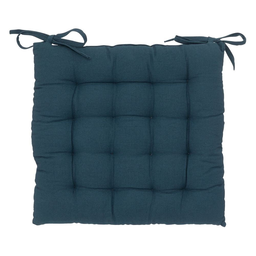 Подушка на стул Atmosphera 38х38 см Эгейский синий 103851T