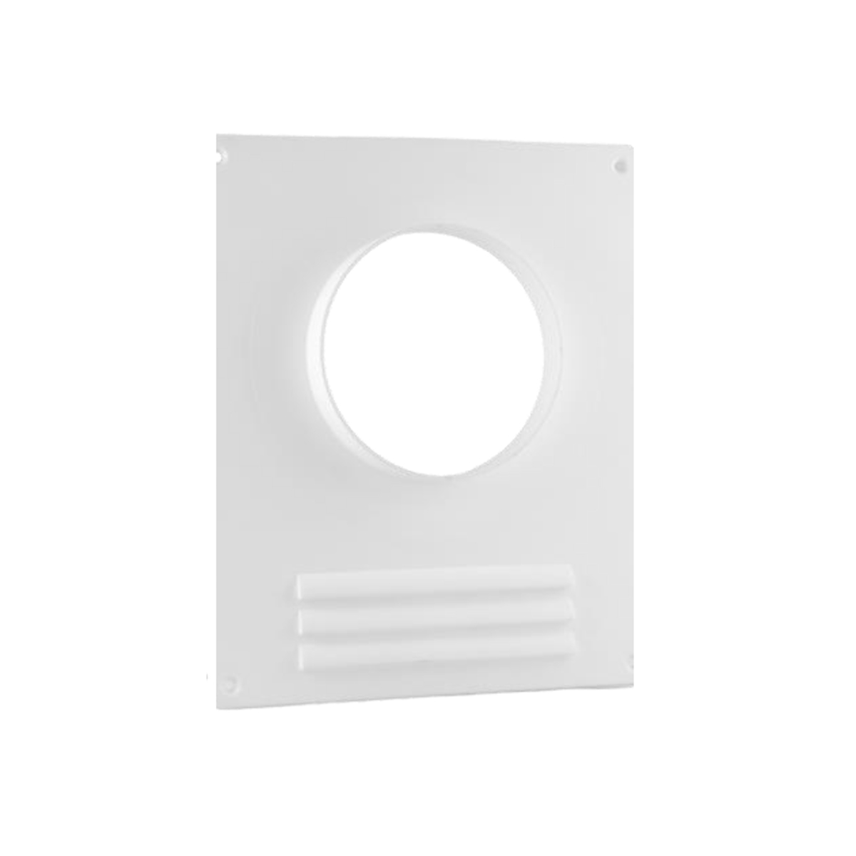 ZERNBERG 154 Настенная пластина с фланцем и решеткой d=100 мм в упак.