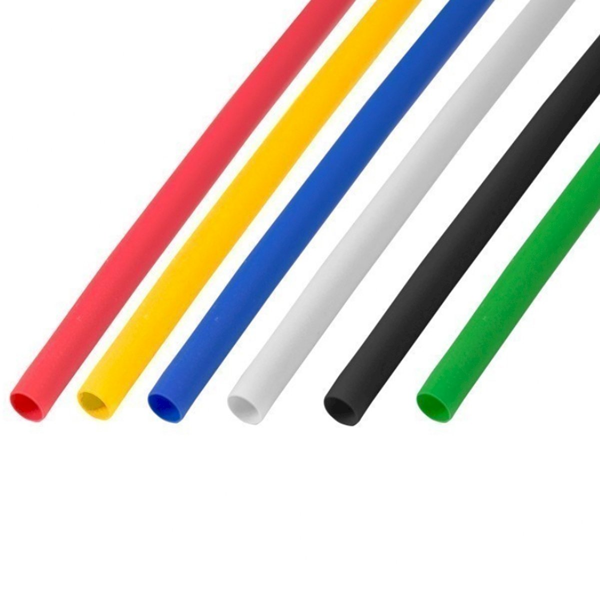 Трубки термоусаживаемые REXANT 3,5/1,75 мм, набор пять цветов, упаковка 50 шт. по 1 м