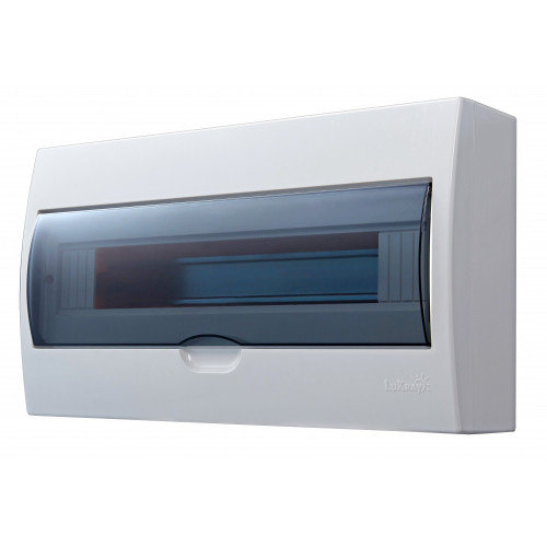 Бокс с прозр. крышкой ЩРН-П-18 для наруж.ус-ки 18 мод.LX 731 2000 018