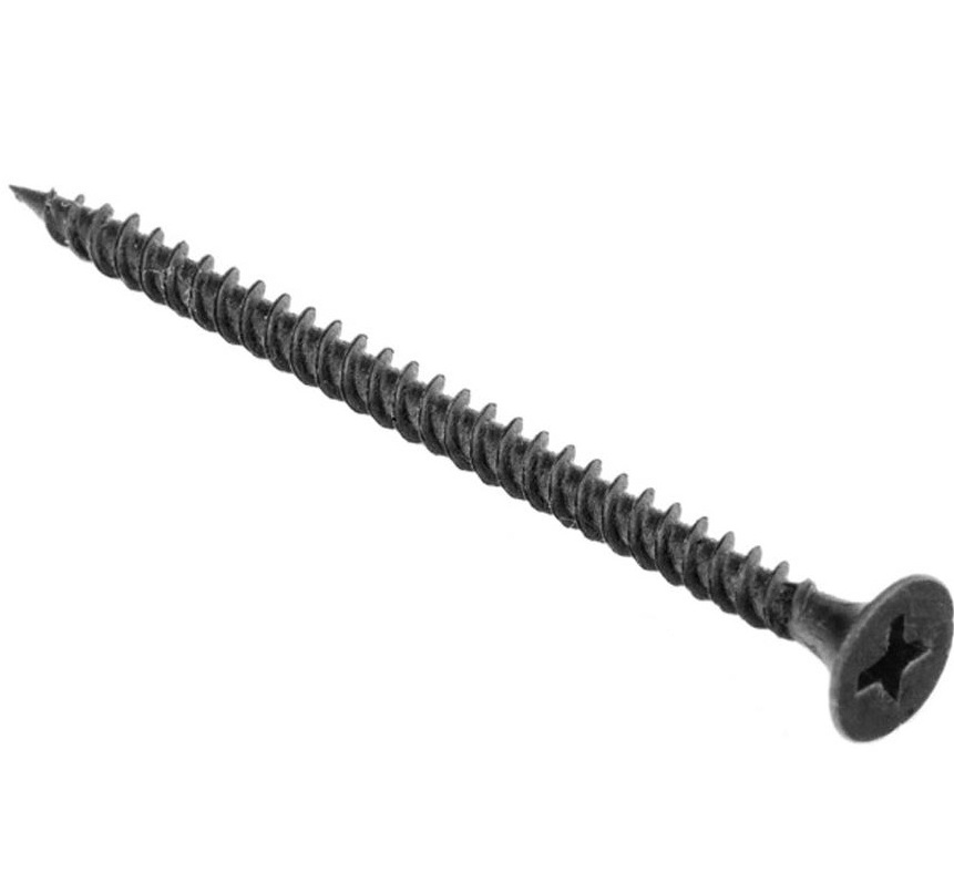 Саморезы гипсокартон-металл 3,5x55 (фосфатирован. 200 шт)