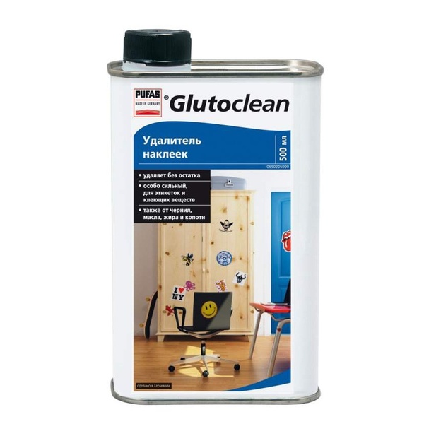 Средство Pufas Glutoclean 0,5л удалитель наклеек