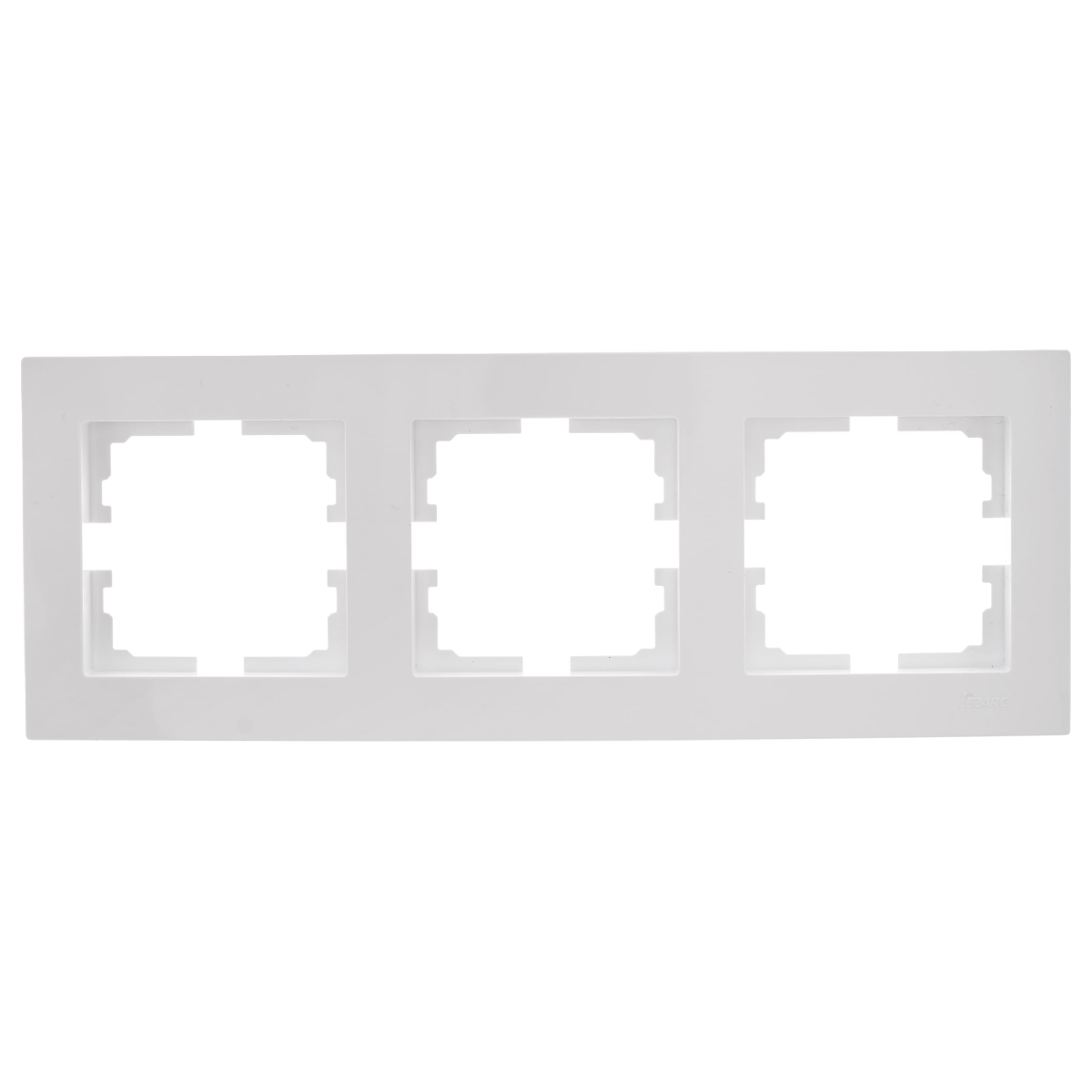 Рамка VESNA 742-0200-148 3-ая горизонтальная белая