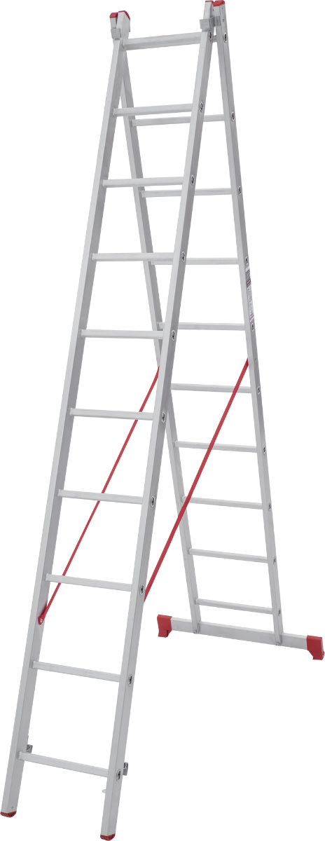 Лестница двухсекционная 2х10