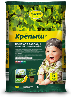 Грунт для рассады Фаско Крепыш 5л