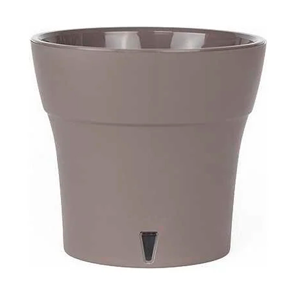 Горшок пластиковый с вкладкой, ДАЛИ СОФТ 5 л, цвет Шаде