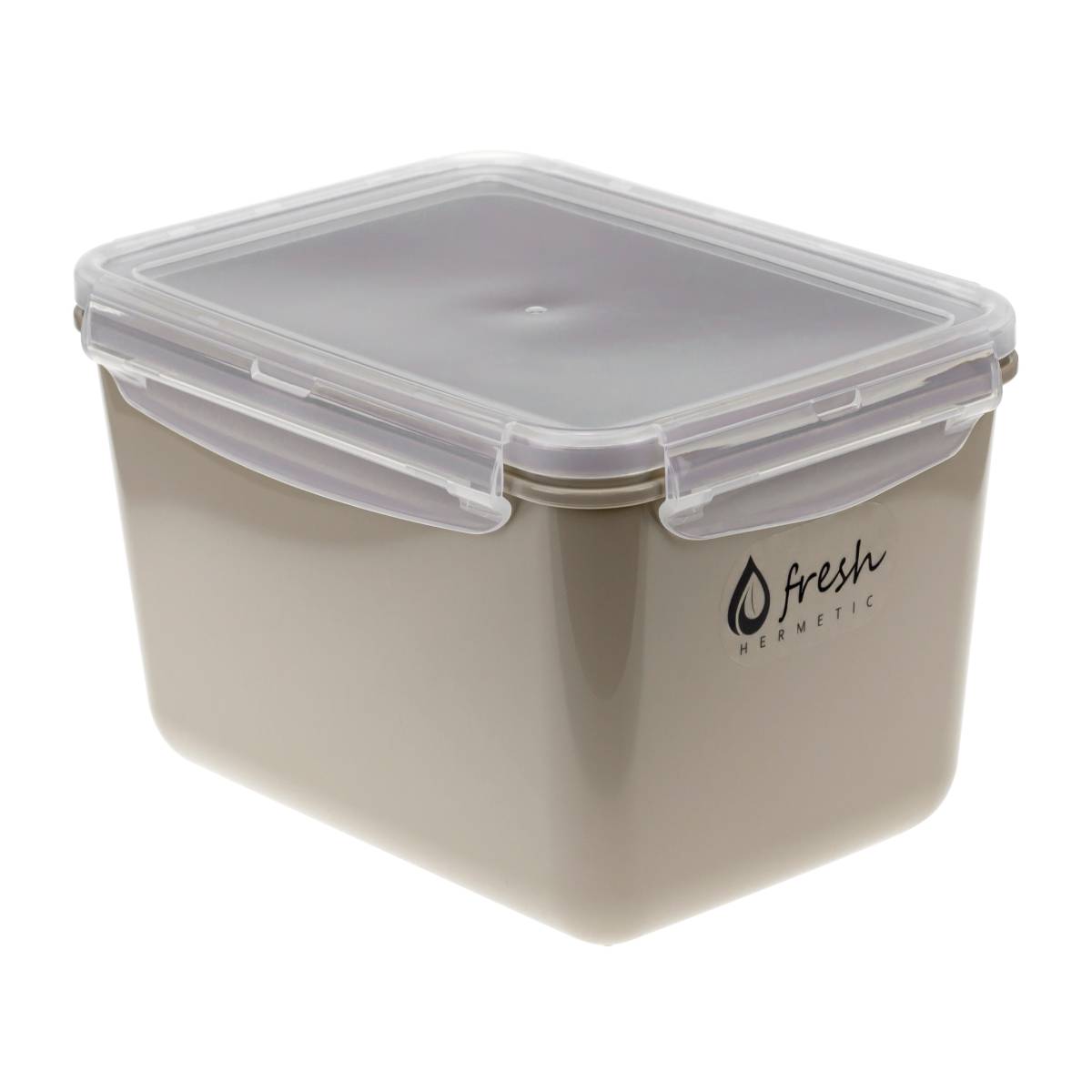 Ёмкость для продуктов ФРЕШ герметичная 2,3л капучино М 1425