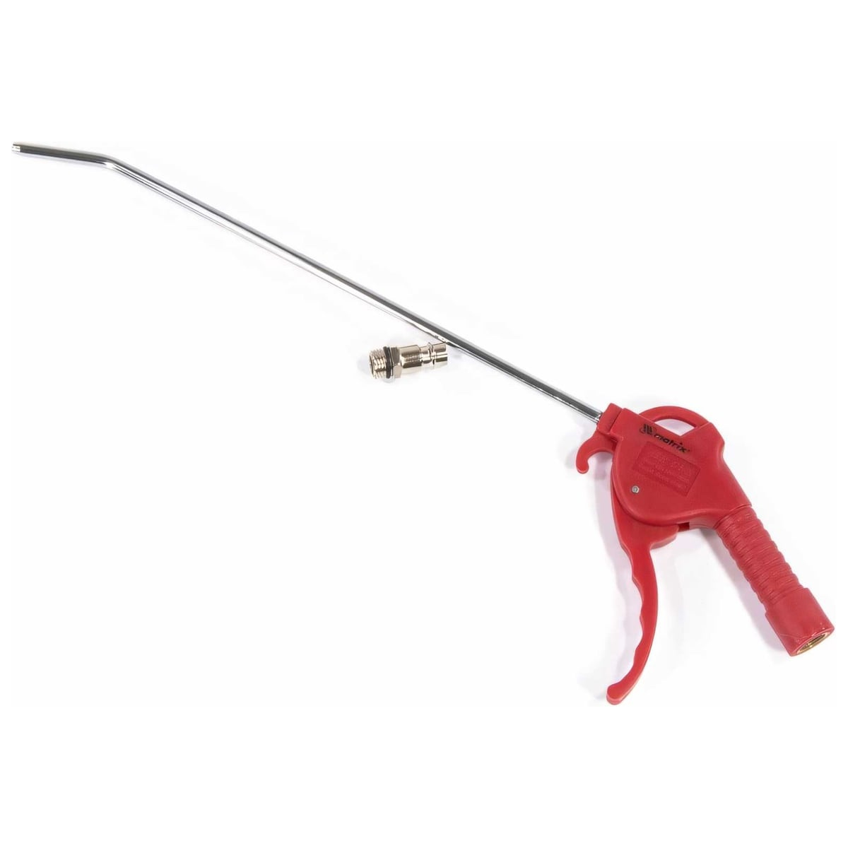 Пистолет Matrix продувочный с удлиненным изогнутым соплом пневматический 270мм