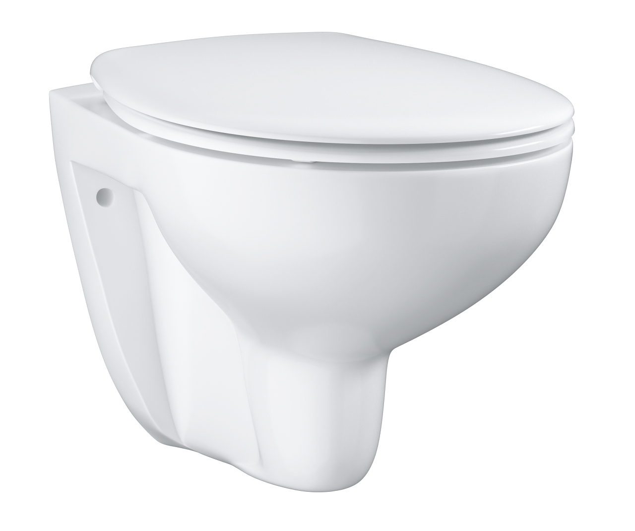 Унитаз подвесной безободковый Grohe 39351000 bau ceramic в комплекте с сиденьем, микролифт Унитаз подвесной безободковый Grohe 39351000 bau ceramic в комплекте с сиденьем, микролифт