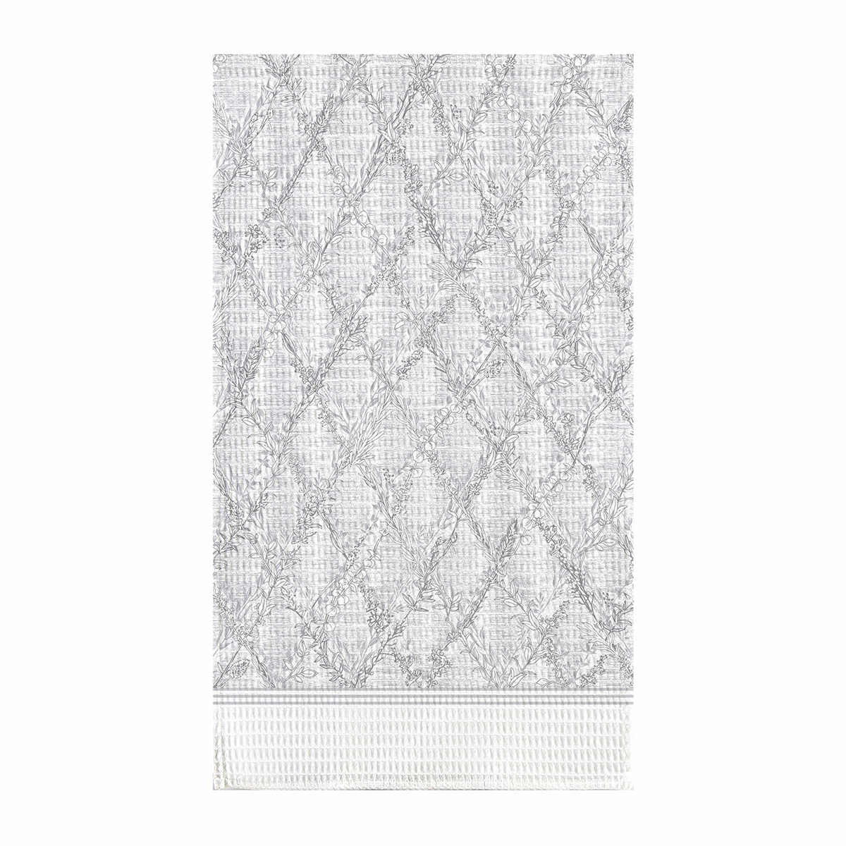 Полотенце кухонное Verossa Серебряный век 40х70 см вафельное 765996