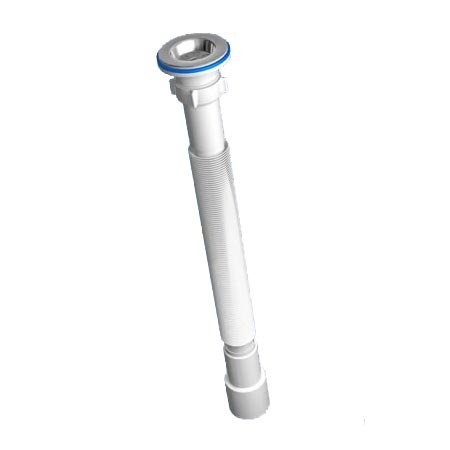 Сифон Ани для раковины гофрированный нерж.чашка d64 1"1/4*40/50 удлин. G216