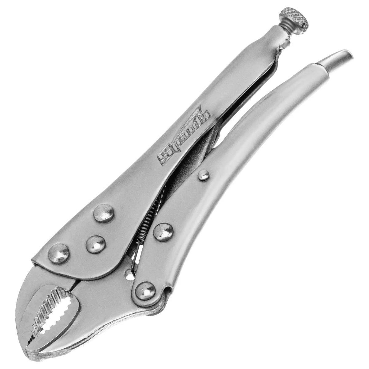 Зажим ручной, 180 мм, полукруглый захват// SPARTA