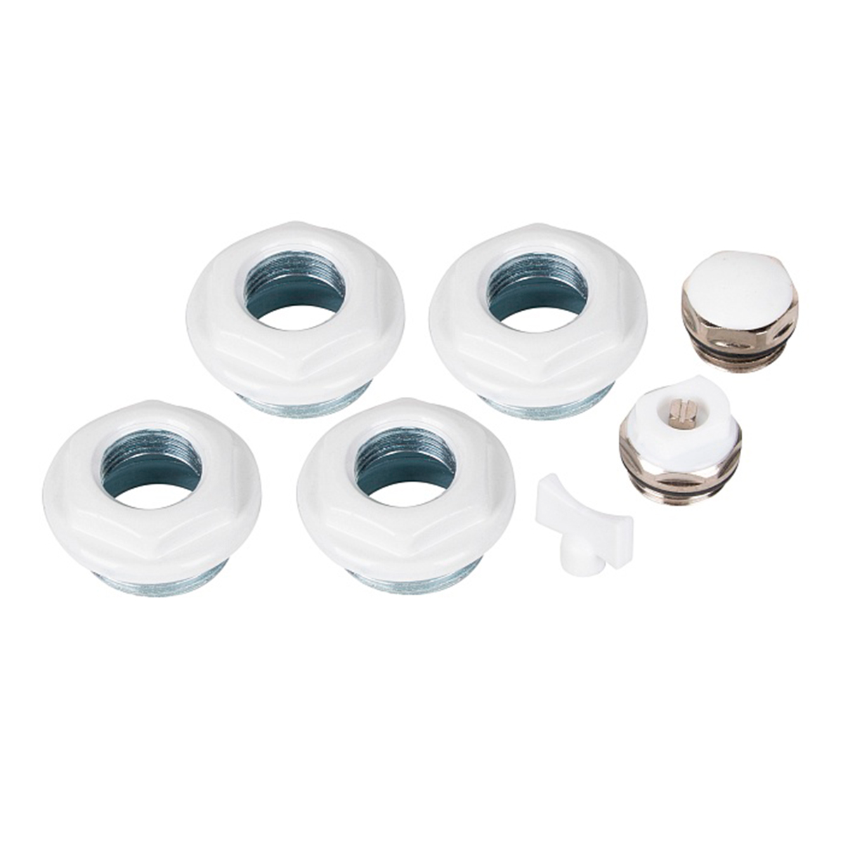 Комплект монтажный Royal Thermo 1”х 1/2" белый Комплект монтажный Royal Thermo 1”х 1/2" белый